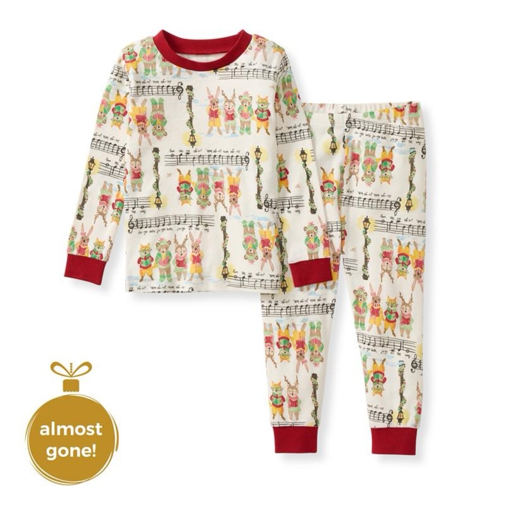 New Burts Bees Baby Organic Cotton Pajamas Youth 12